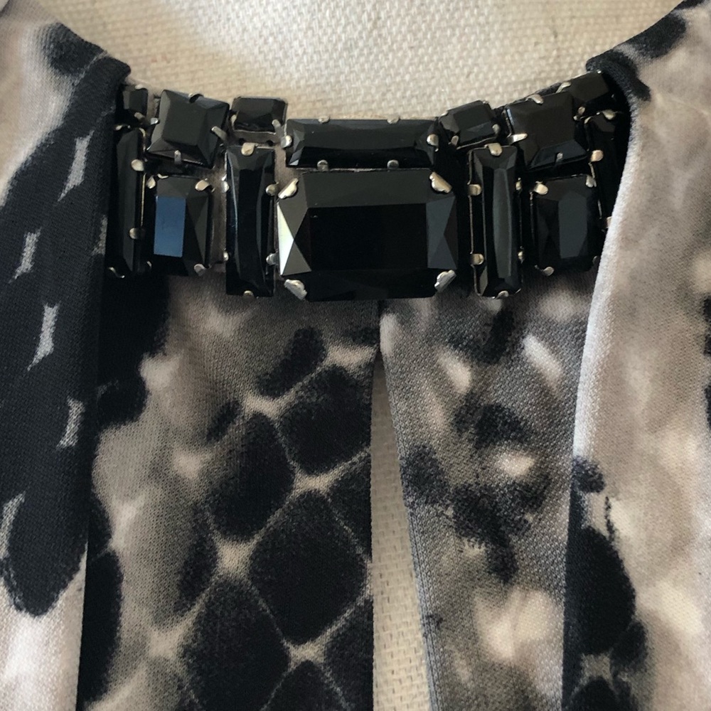 Snakeskin print classy dress - Picture 4 of 5